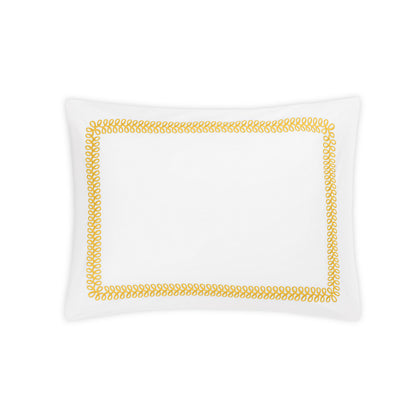 Astor Braid Sham Lemon Standard 