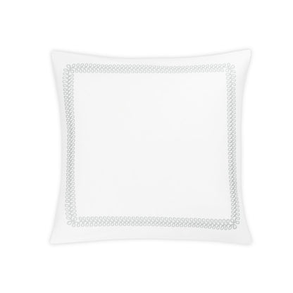 Astor Braid Sham Silver Euro 