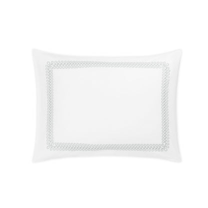 Astor Braid Sham Silver Standard 