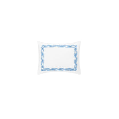 Astor Braid Sham Sky Boudoir 