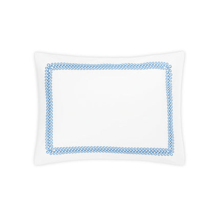 Astor Braid Sham Sky Standard 