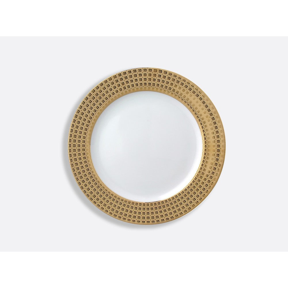 Athena Gold Accent Plate by Bernardaud 