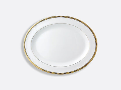 Athena Gold Oval Platter 15" by Bernardaud 