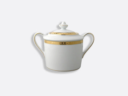 Athena Gold Sugar Bowl 6 Cups 6.8 Oz by Bernardaud 