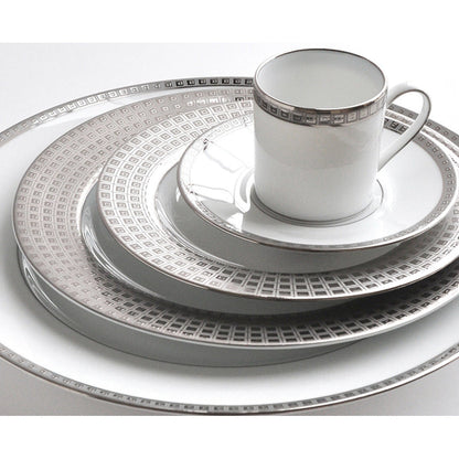 Athena Platine Service Plate by Bernardaud Additional Image -1