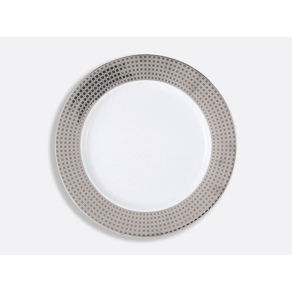 Athena Platine Service Plate by Bernardaud 