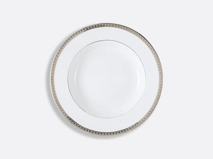 Athena Platinum Rim Soup Bowl 9" by Bernardaud 