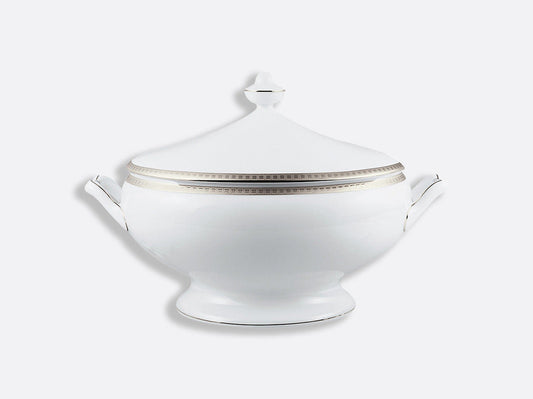 Athena Platinum Soup Tureen 2Qt by Bernardaud 