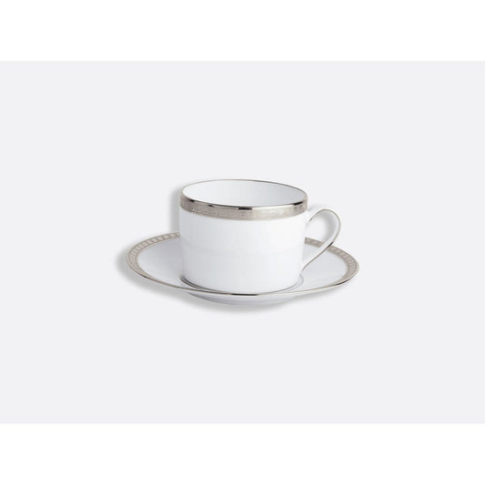 Athena Platinum Tea Cup by Bernardaud 