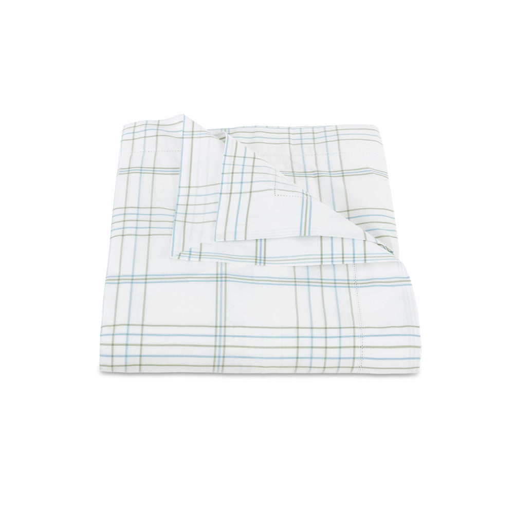 August Plaid Duvet Cover Sea 