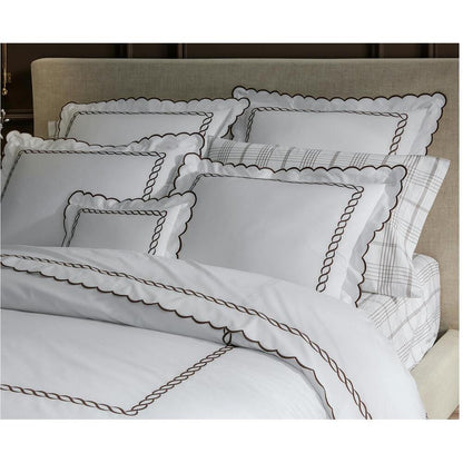 August Plaid Fitted Sheet Navy 8