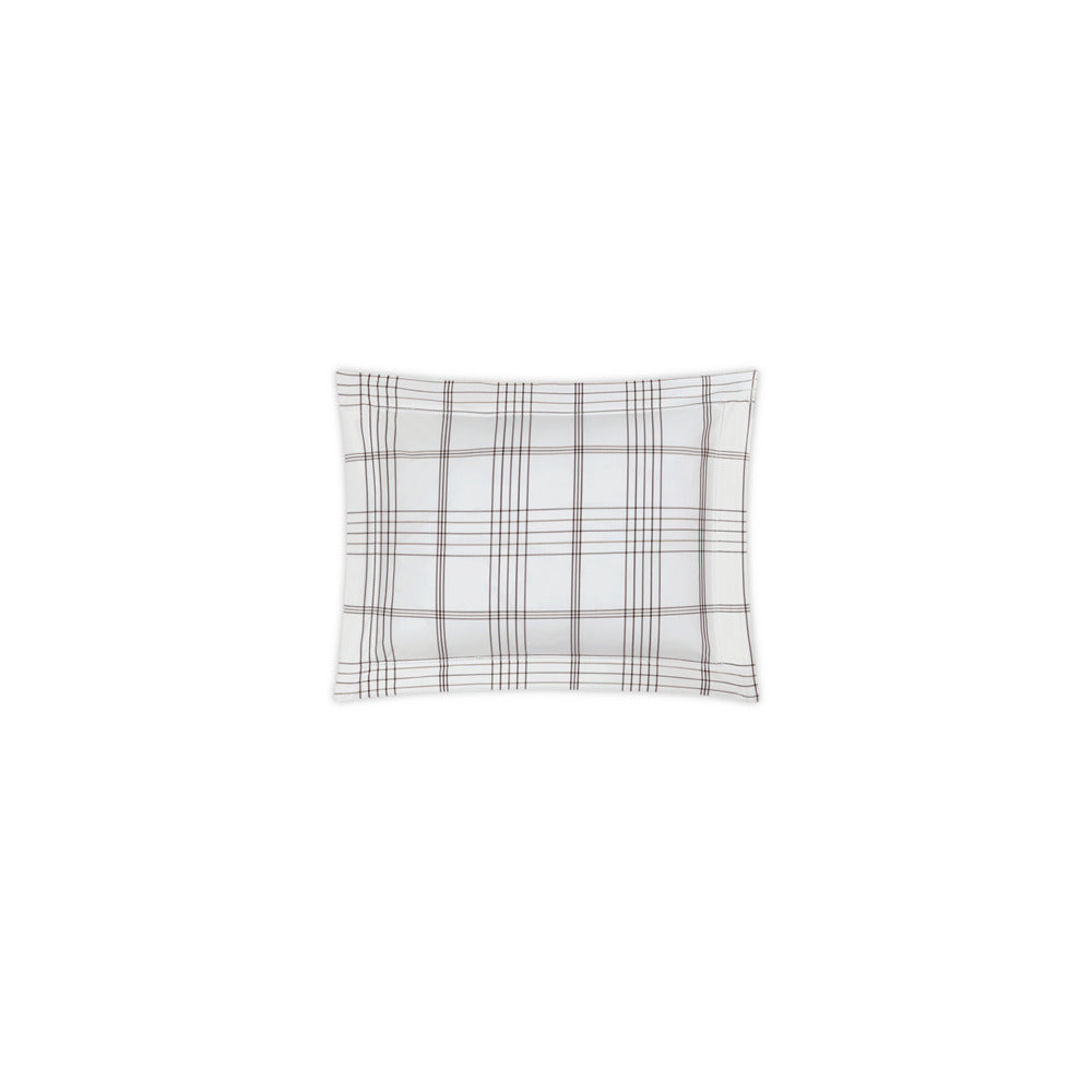 August Plaid Sham Sable Boudoir 