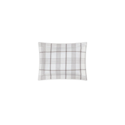 August Plaid Sham Sable Boudoir 