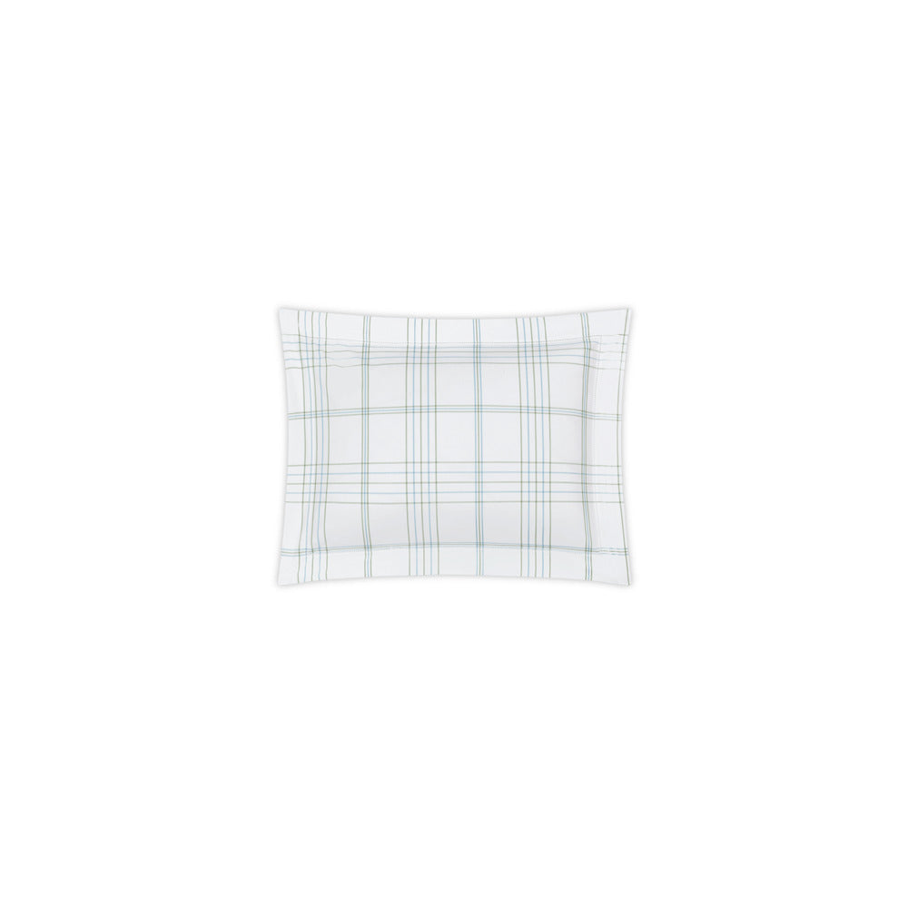 August Plaid Sham Sea Boudoir 