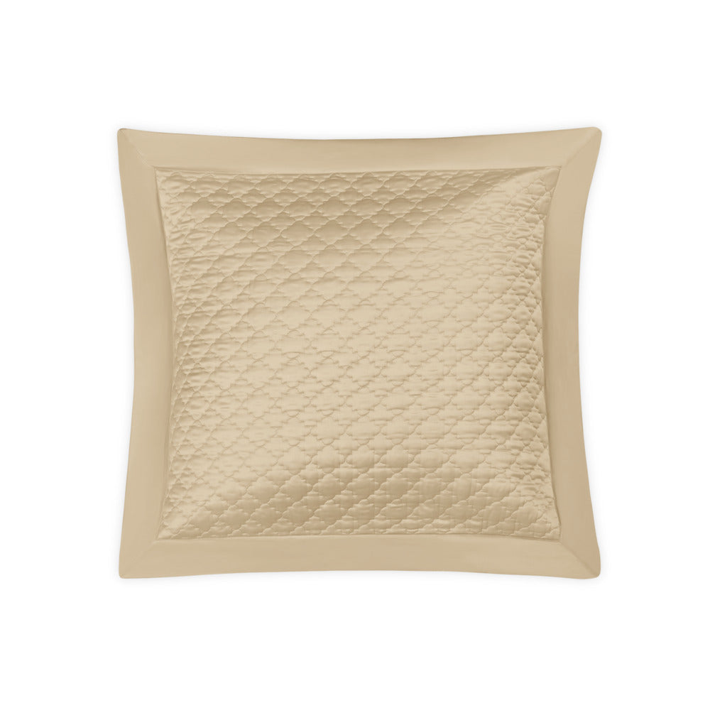 Ava Sham Champagne Quilted Euro 