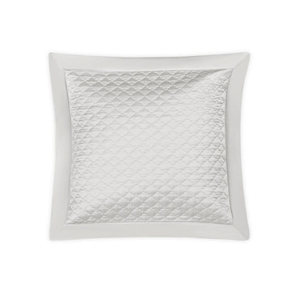 Ava Sham Silver Quilted Euro 