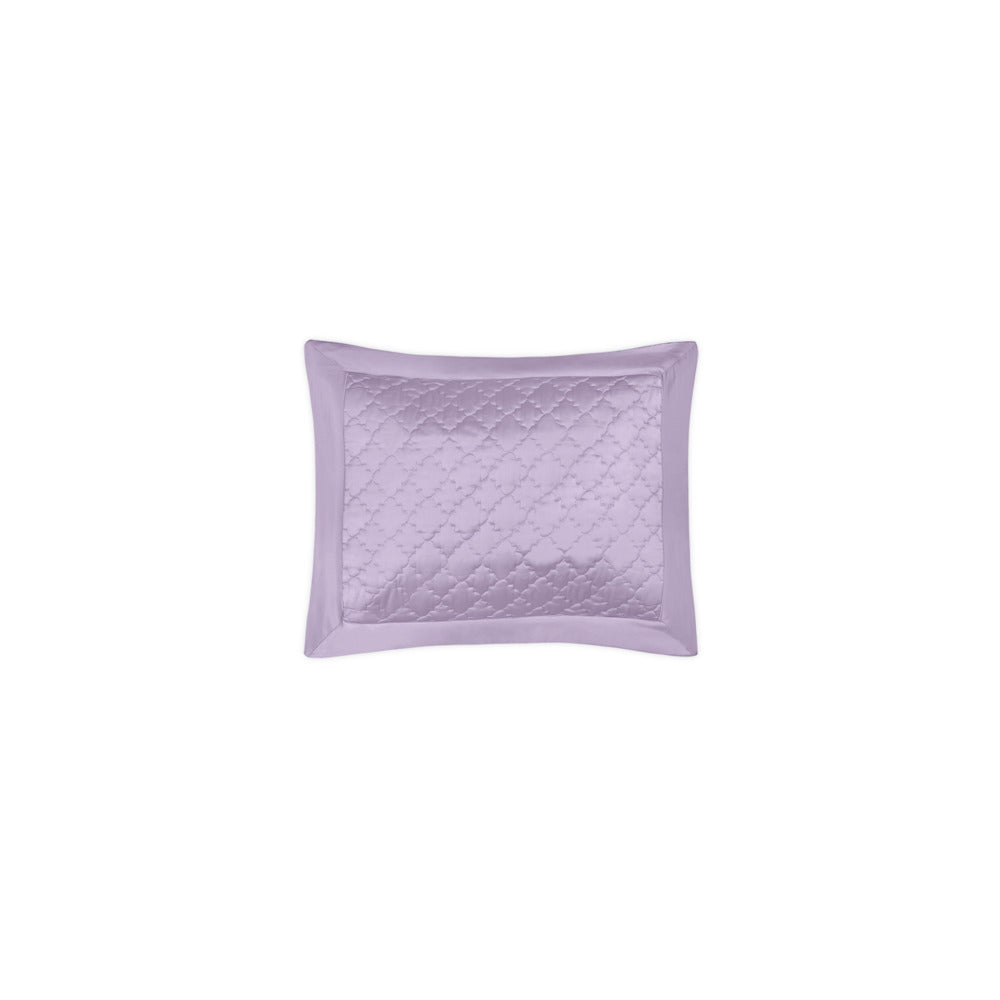 Ava Sham Violet Quilted Boudoir 