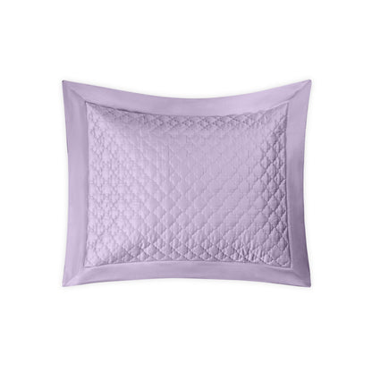 Ava Sham Violet Quilted Standard 