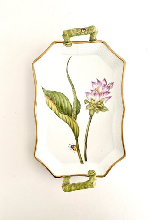 AW112 - Pink Flower Tray by Anna Weatherley