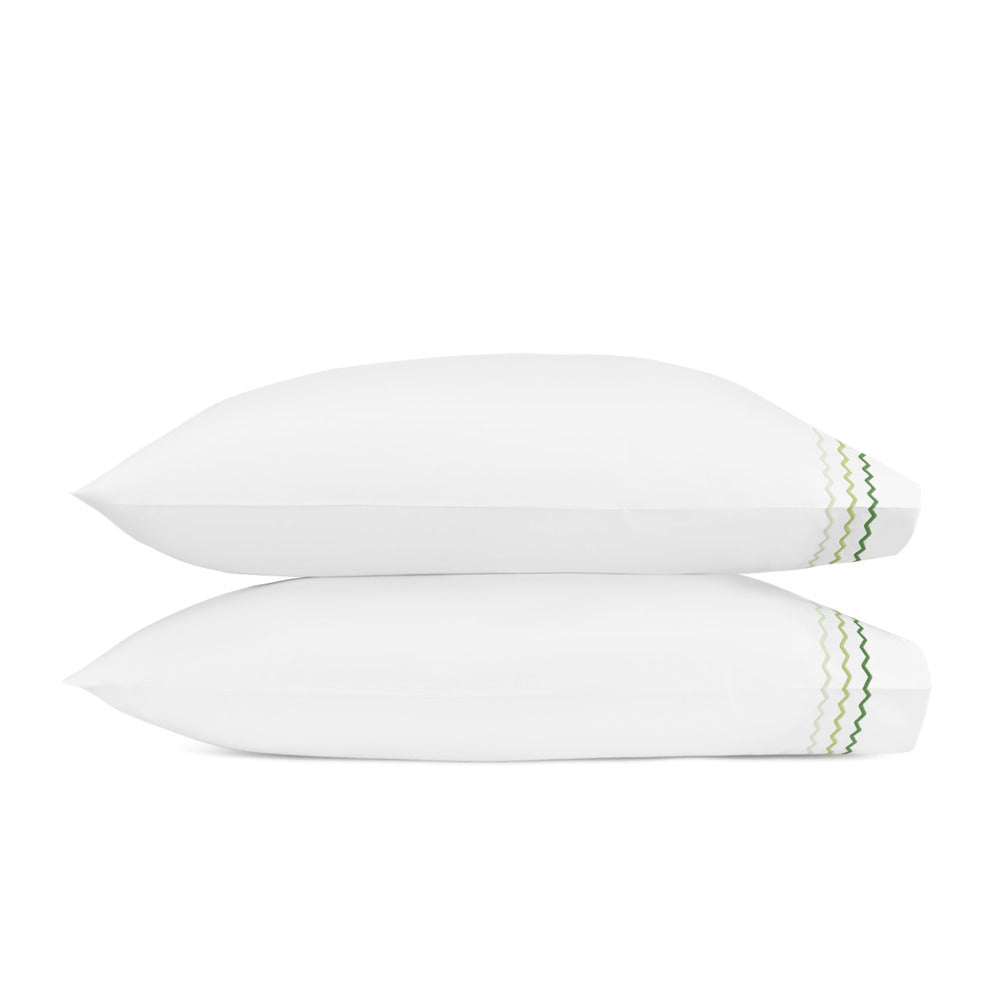 Axel Pillowcase Pair Spring Green 