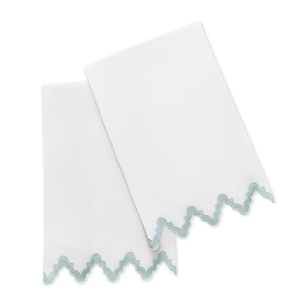 Aziza Guest Towels set of 2 Pool 