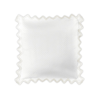 Aziza Matelasse Sham Bone Euro 