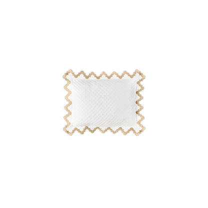 Aziza Matelasse Sham Champagne Boudoir 