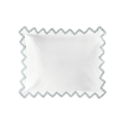 Aziza Matelasse Sham Pool Standard 