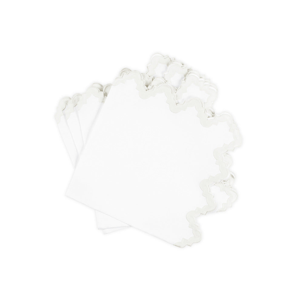 Aziza Napkin set of 4 Bone 