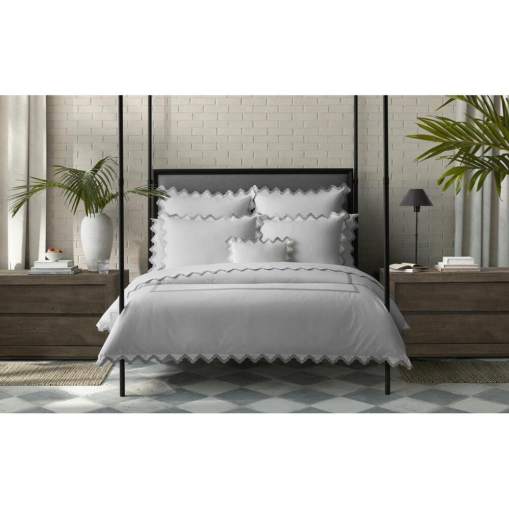 Aziza Pillowcase Pair Green 1