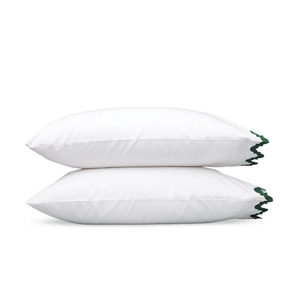 Aziza Pillowcase Pair Green 