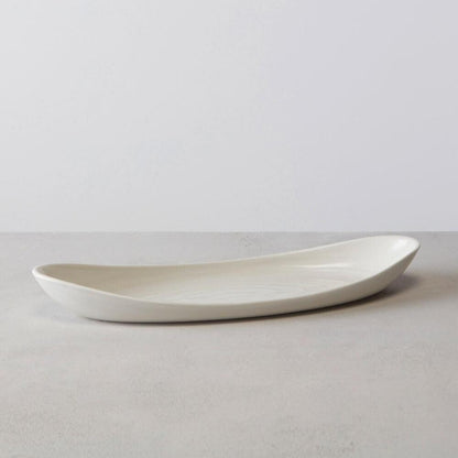 Barre Serving Platter, Large by Simon Pearce 1