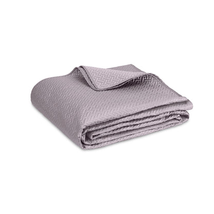 Basketweave Quilt Deep Lilac 