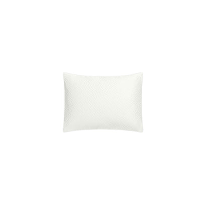Basketweave Sham Bone Quilted Boudoir 
