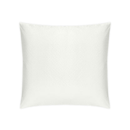 Basketweave Sham Bone Quilted Euro 