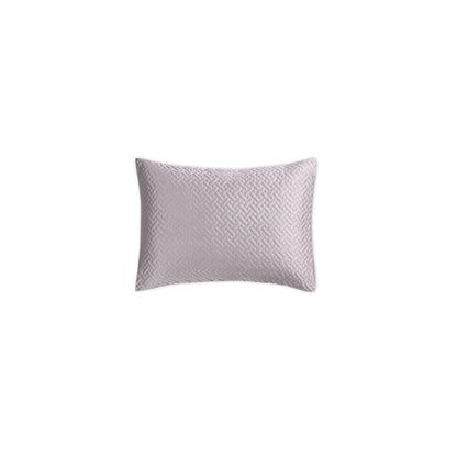 Basketweave Sham Deep Lilac Quilted Boudoir 