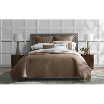 Basketweave Sham Dune Quilted Standard 3