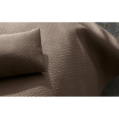 Basketweave Sham Dune Quilted Standard 4