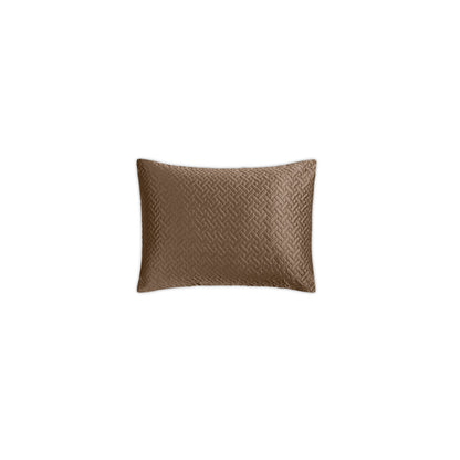 Basketweave Sham Mocha Quilted Boudoir 