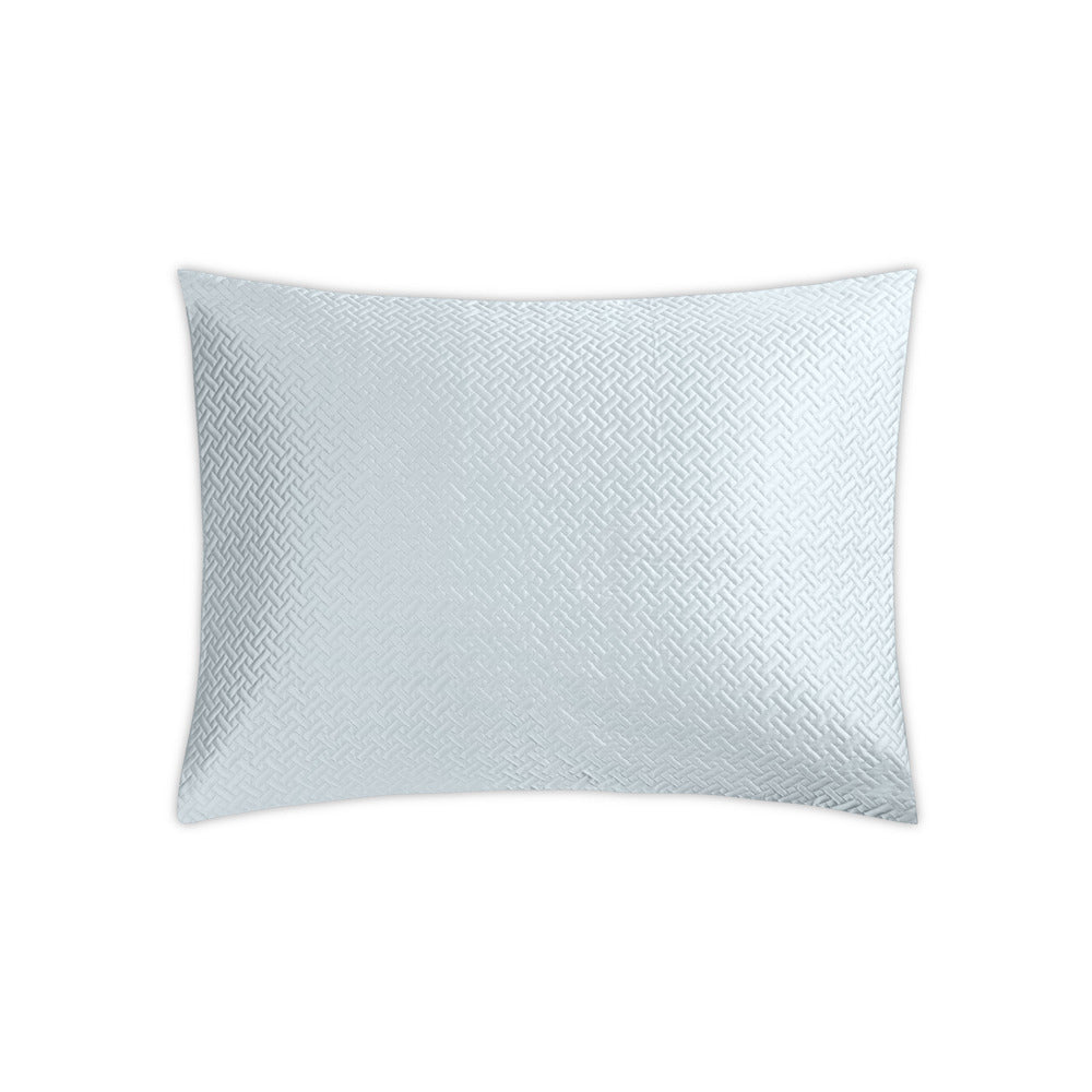 Basketweave Sham Pool Quilted Standard 