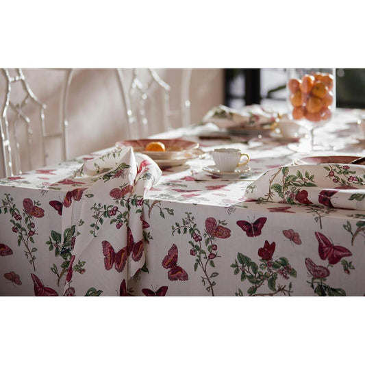 Baudin Butterfly Placemat - Ruby (set of 4) by Matouk