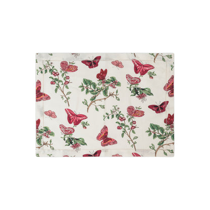 Baudin Butterfly Placemat - Ruby (set of 4)