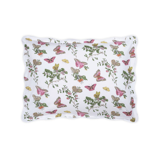 Baudin Butterfly Sham Pink Standard 