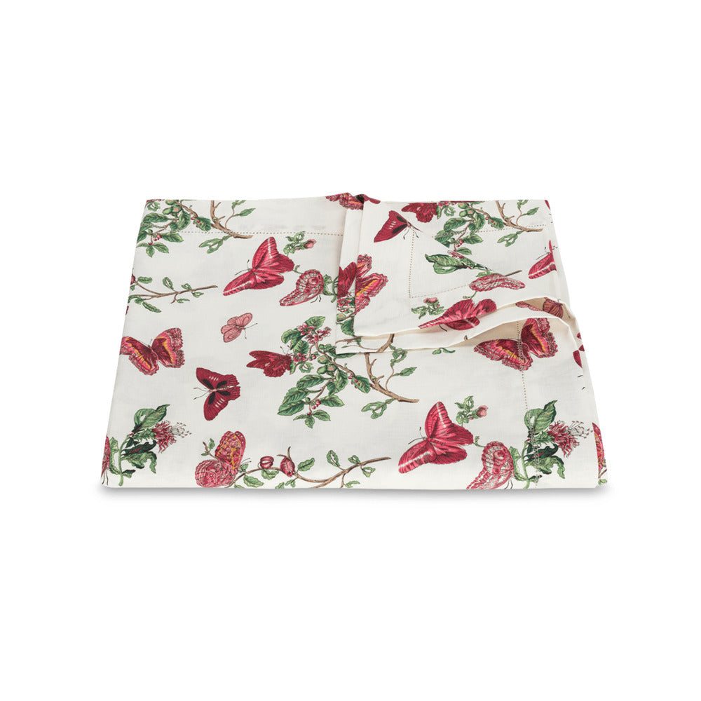 Baudin Butterfly Tablecloth - Ruby