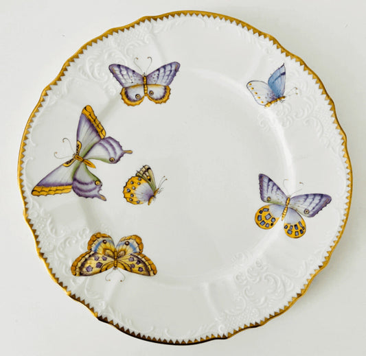 BBP1 - Butterfly Dinner Plate by Anna Weatherley