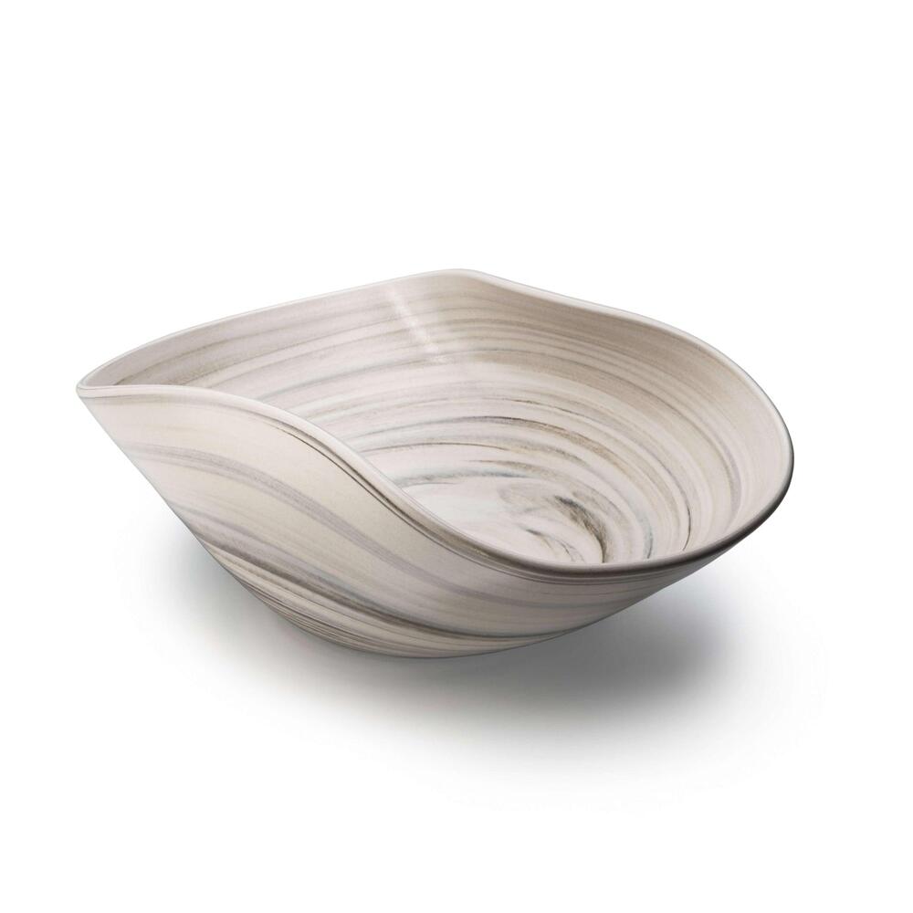 Beachstone Serving Bowl, Medium by Simon Pearce 