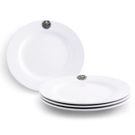 Bee Melamine Lunch Plates - Set of 4 by Arthur Court Designs