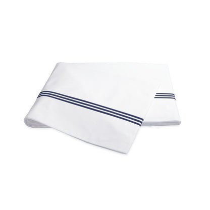 Bel Tempo Flat Sheet Navy 