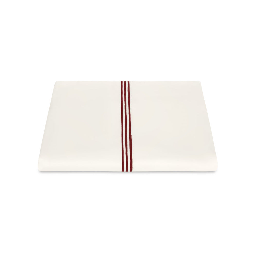 Bel Tempo Nocturne Duvet Cover Ivory & Red 