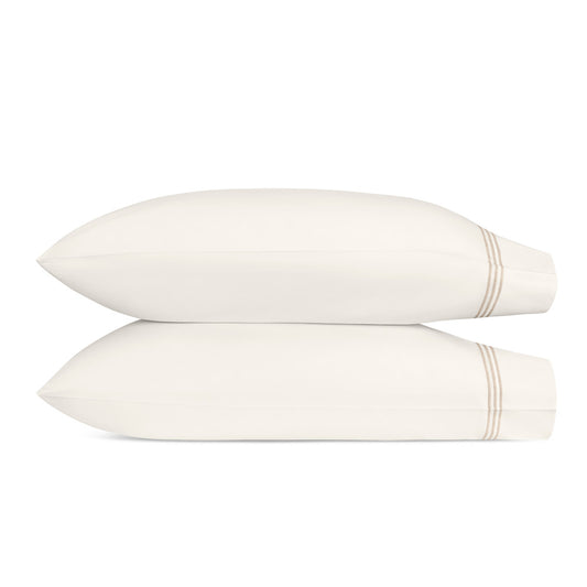 Bel Tempo Nocturne Pillowcase Pair Ivory 